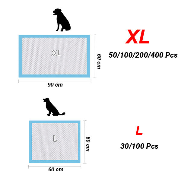 Pet Training Pads Puppy Dog Toilet Thickened Pee Mat Indoor Super Absorbent Pad