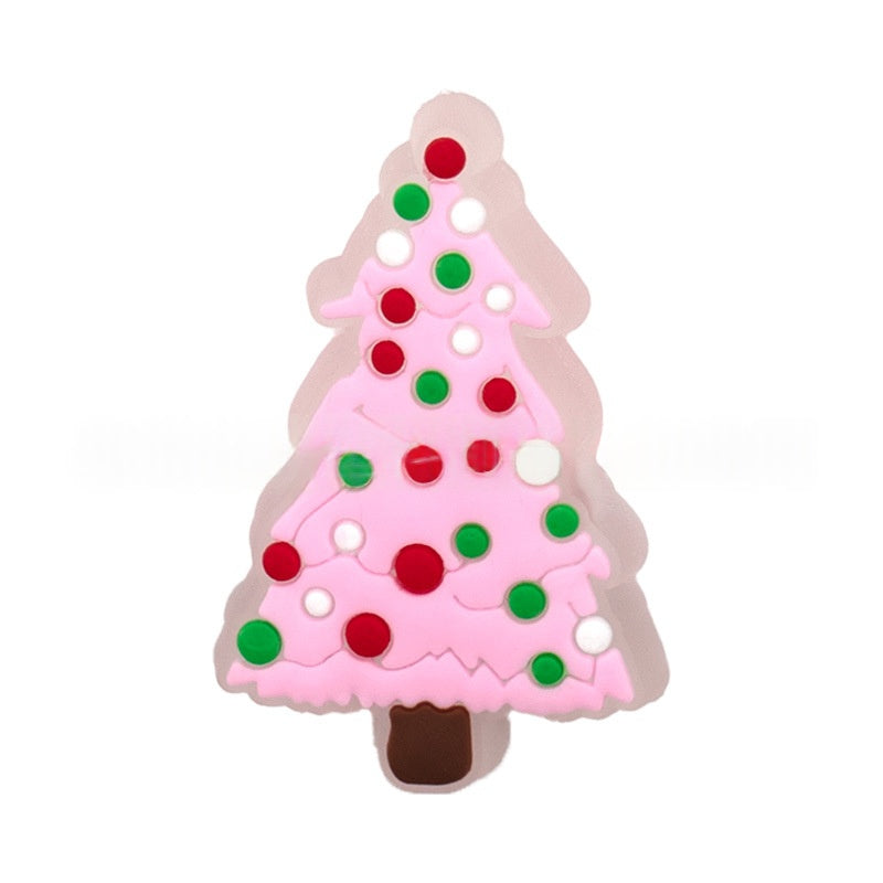 Garden Clog DIY Shoe Buckle Accessories, In-stock Cartoon Christmas Designs