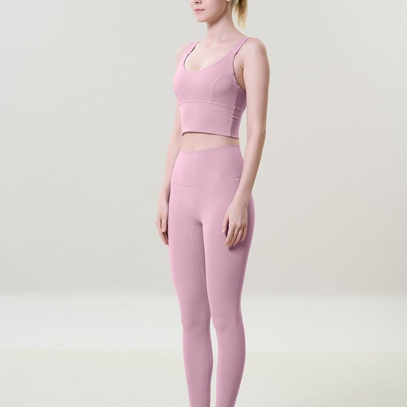 Beautiful Back High Waist Tight Yoga Suit For Women