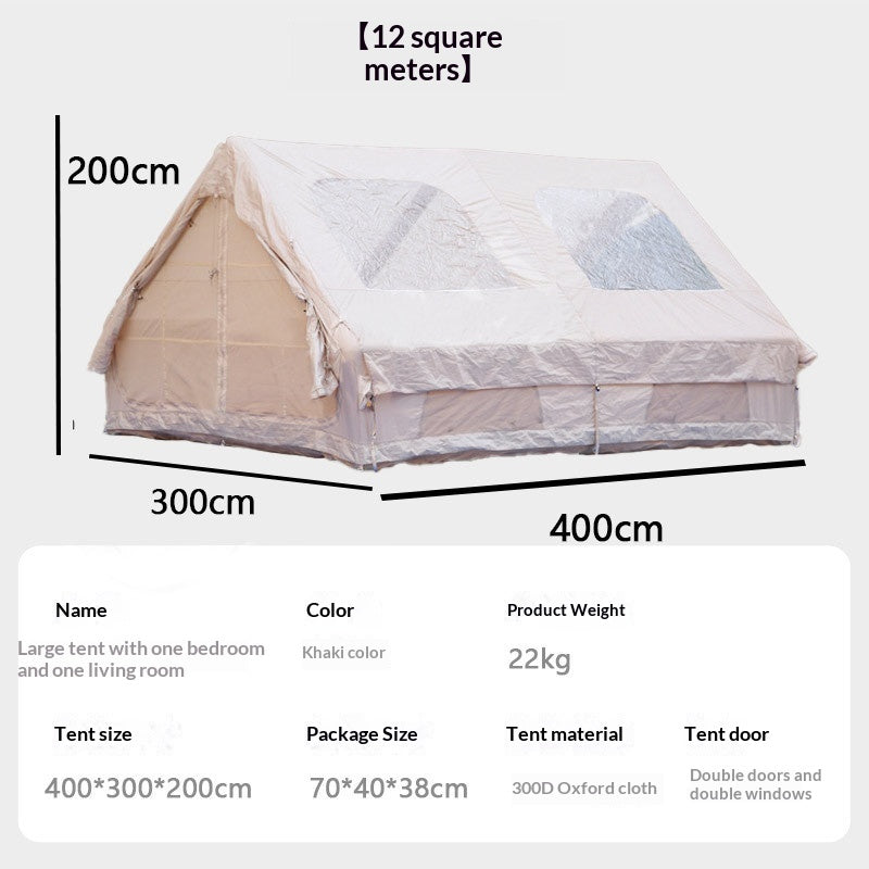Lightweight Inflatable Tent For Outdoor Camping