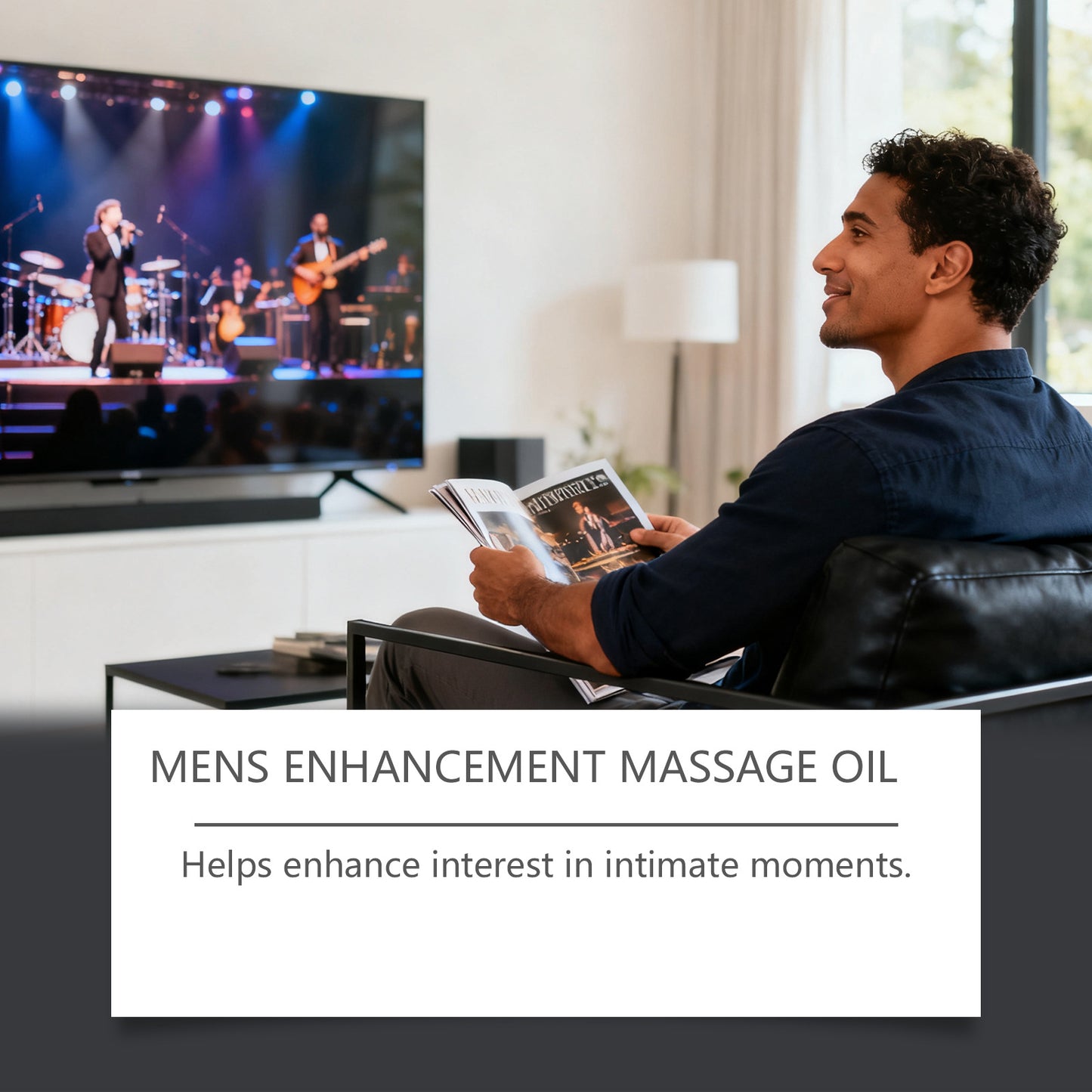 Men's Care Essential Oil Gently And Comfortably Moisturizes The Skin