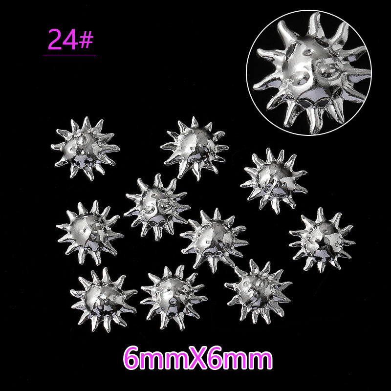 Womens Nail Art Studs DIY Accessories