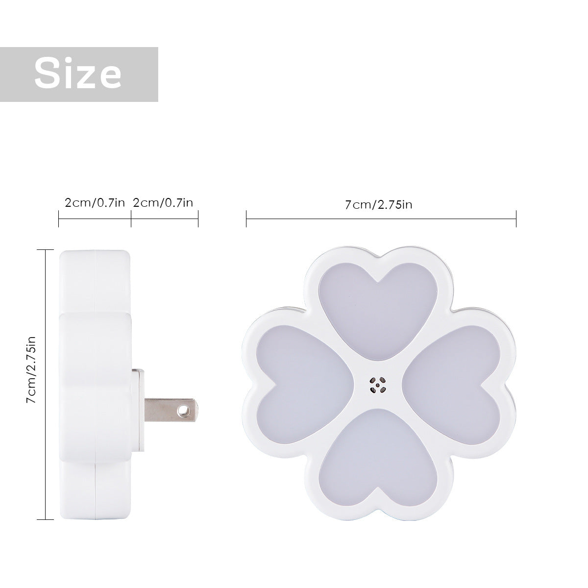 Plug-in Night Light Control, Night Light, Feeding Light, Automatic Light At Night, Induction Light Casa Inteligente