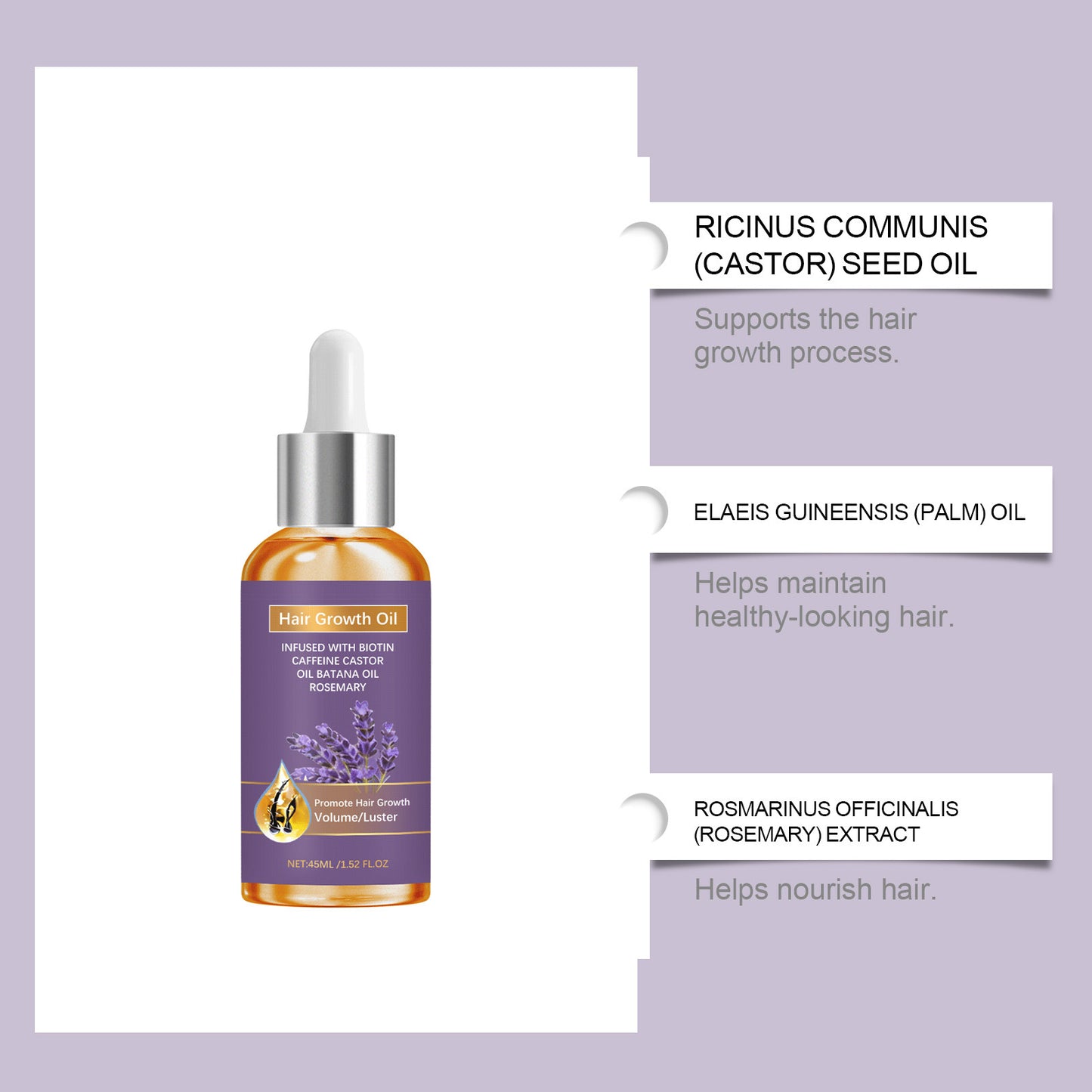 Hair-strengthening And Thickening Oil