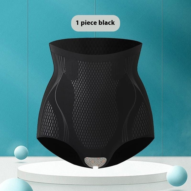 Seamless Liquid High Waist Shaping Plastic Waist And Hip Beauty Panties