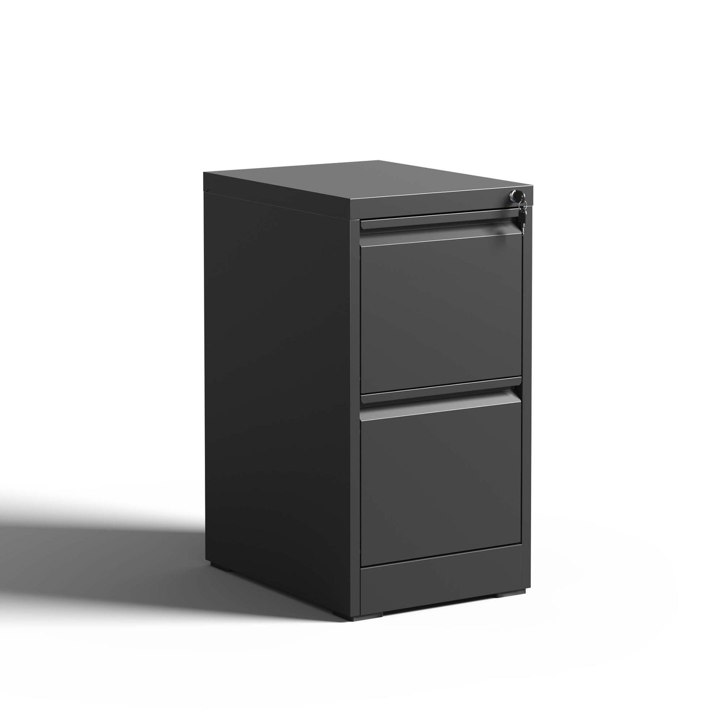 2 Drawer Metal Vertical File Cabinet With Lock Office Home Steel Vertical File Cabinet For A4 Legal  Letter Size