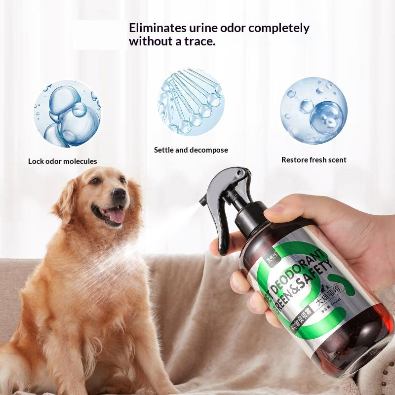 Pet Deodorizing Spray For Eliminating Odors