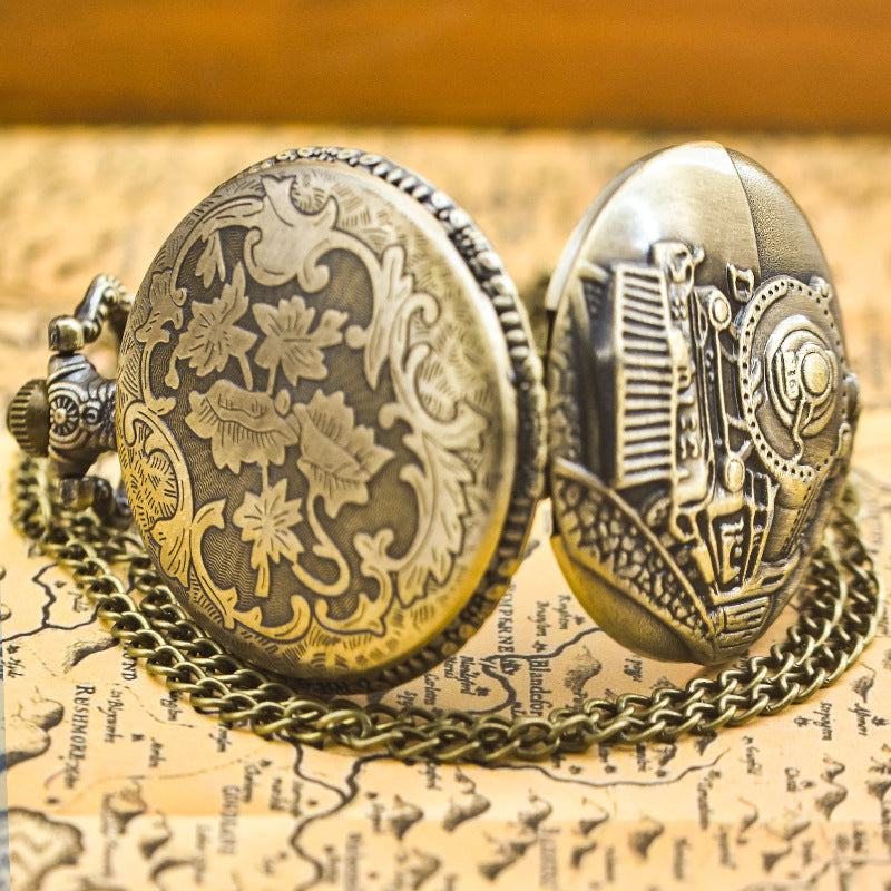 Retro-style Fashion Pocket Watch For Men