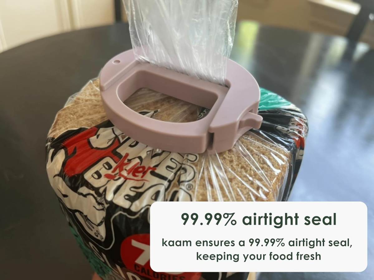 Bag Clip Adjustable Food Clip With 99.99 Airtight Seal, Magnetic, Freezer Safe, Ergonomic, Fits All Bags A Safety Clip For Home Daily Storage, Food Sealing, And Moisture Protection.