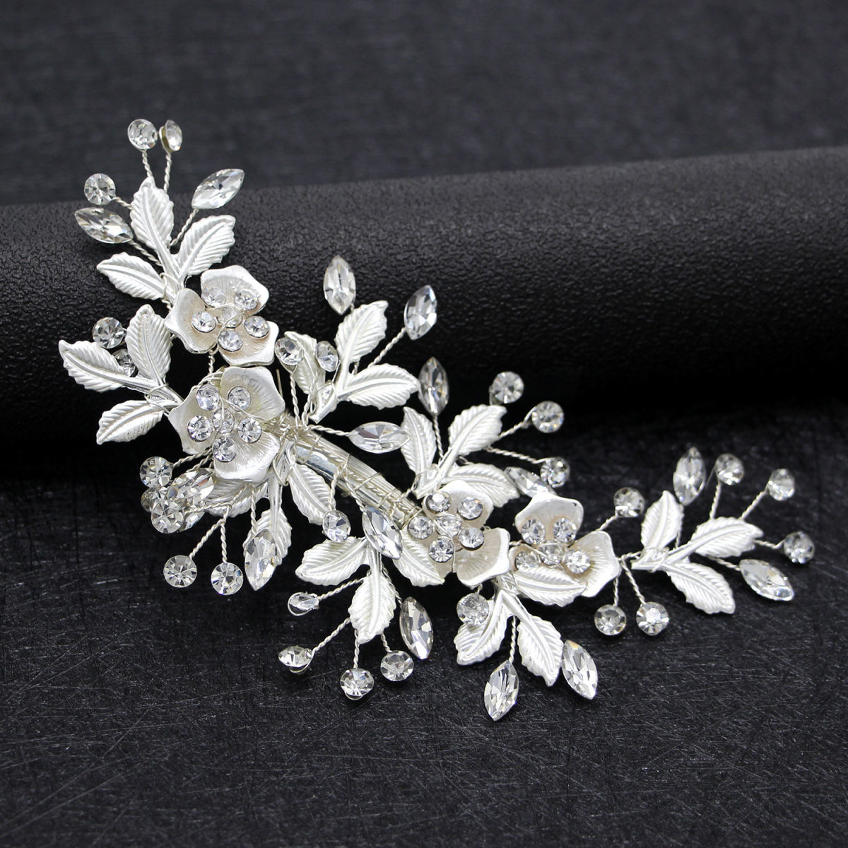 Exquisite Alloy Rhinestone Hair Clip For The Bride