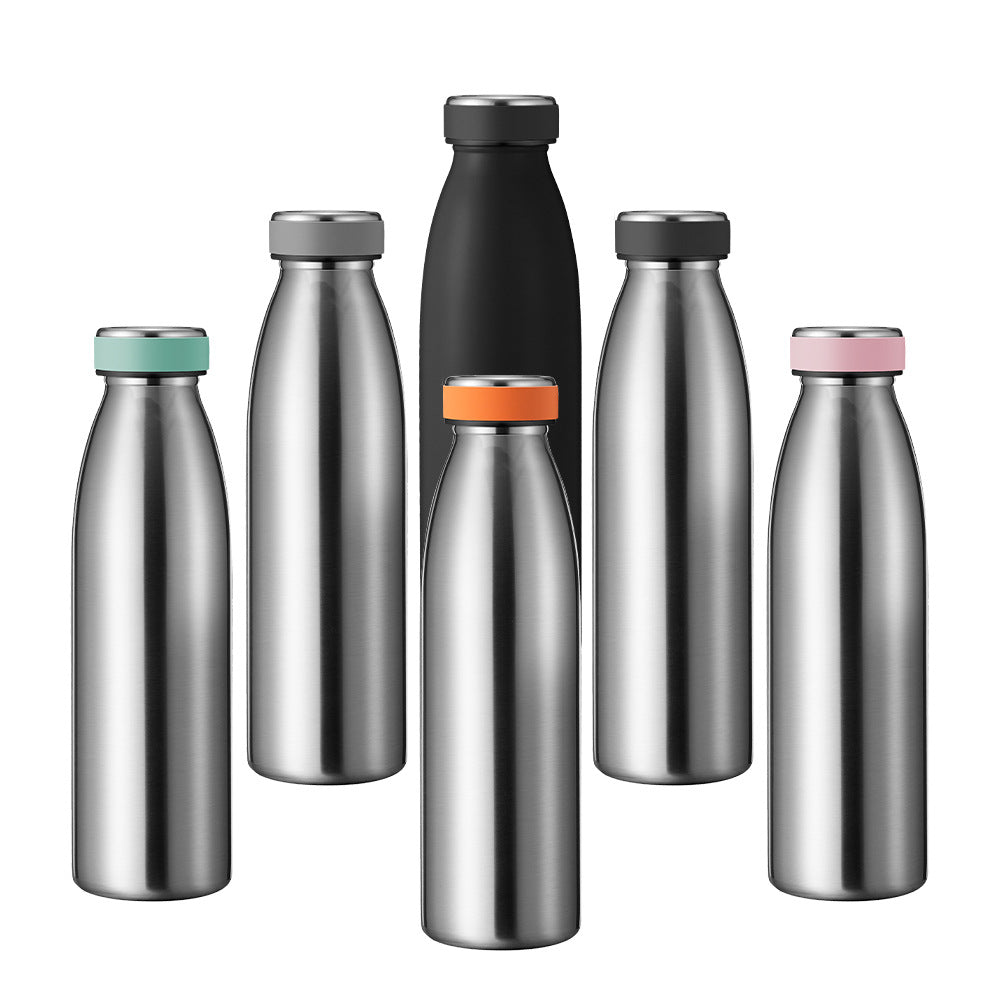 Portable Double-Walled Outdoor Sports Water Bottle Mug