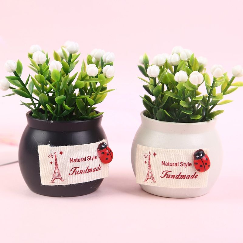 Auspicious Fruit Potted Plant Flower Personalized Car Accessories Aromatherapy Flower Bottle Ornaments