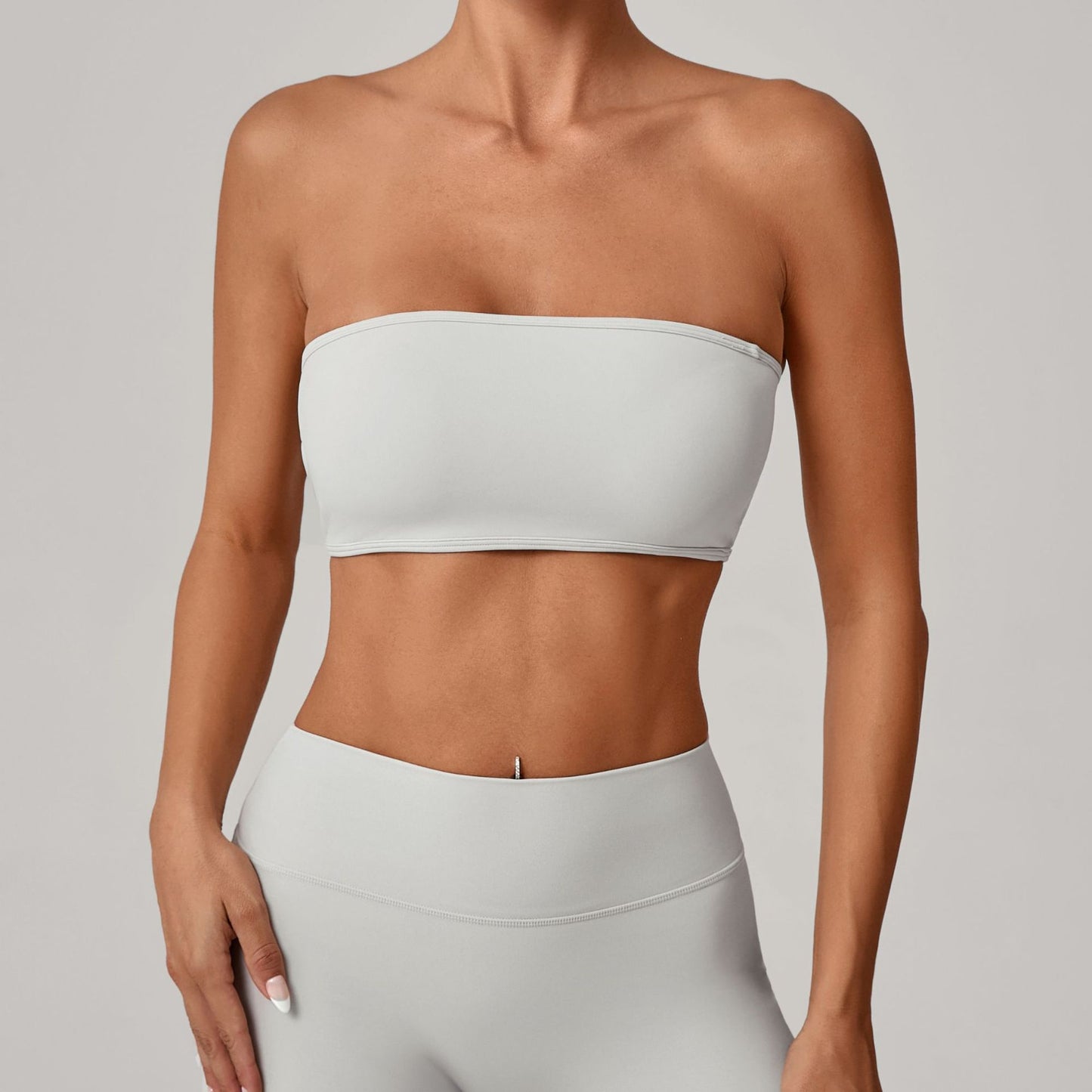 Leak-proof, Chest-hugging Base-layer Fitness Top, Tight-fitting For Women