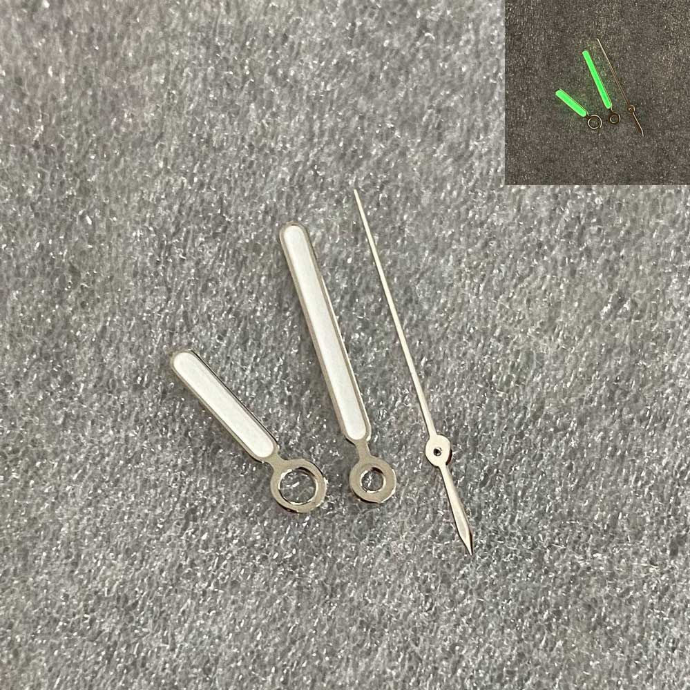 Watch Accessories NH35 Pointer Silver Edge White Suitable For Assembly NH35364R Automatic Movement