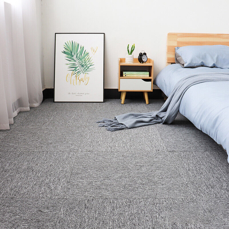 20Pcs Mixed Premium Carpet Tiles Commercial Domestic Office Heavy Use Flooring AU
