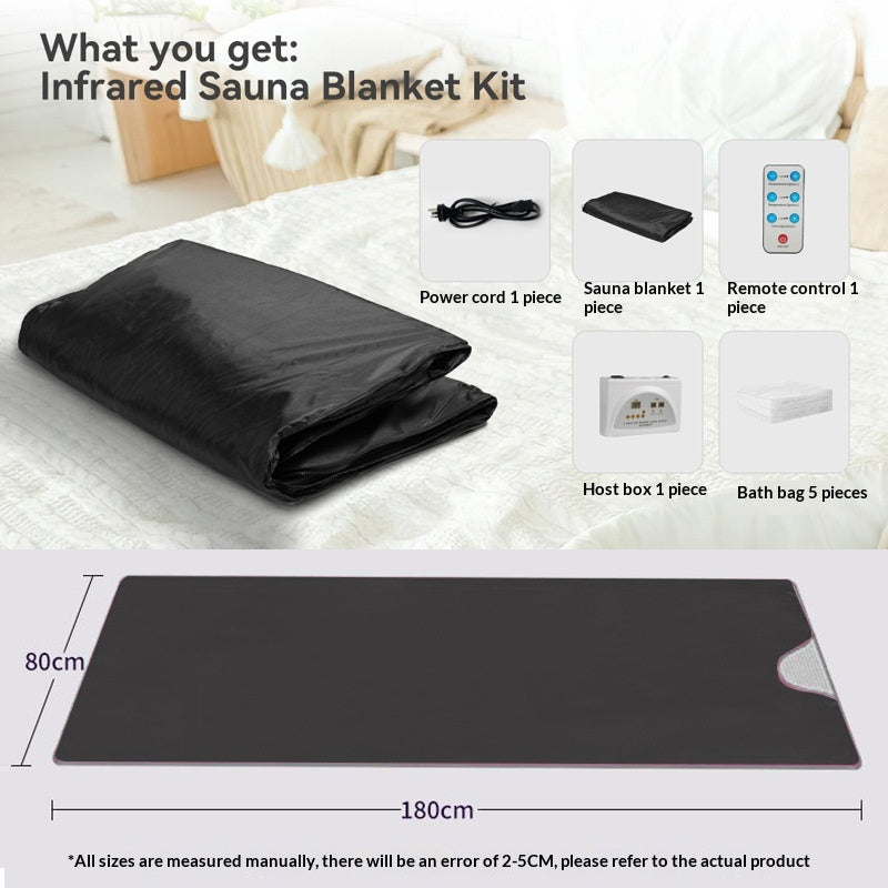 Household Full-Body Moisture-Removing Infrared Sauna Blanket