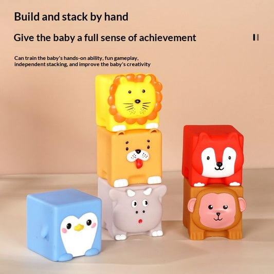 Early Education Cognitive Soft Building Blocks Educational Assembly Toys