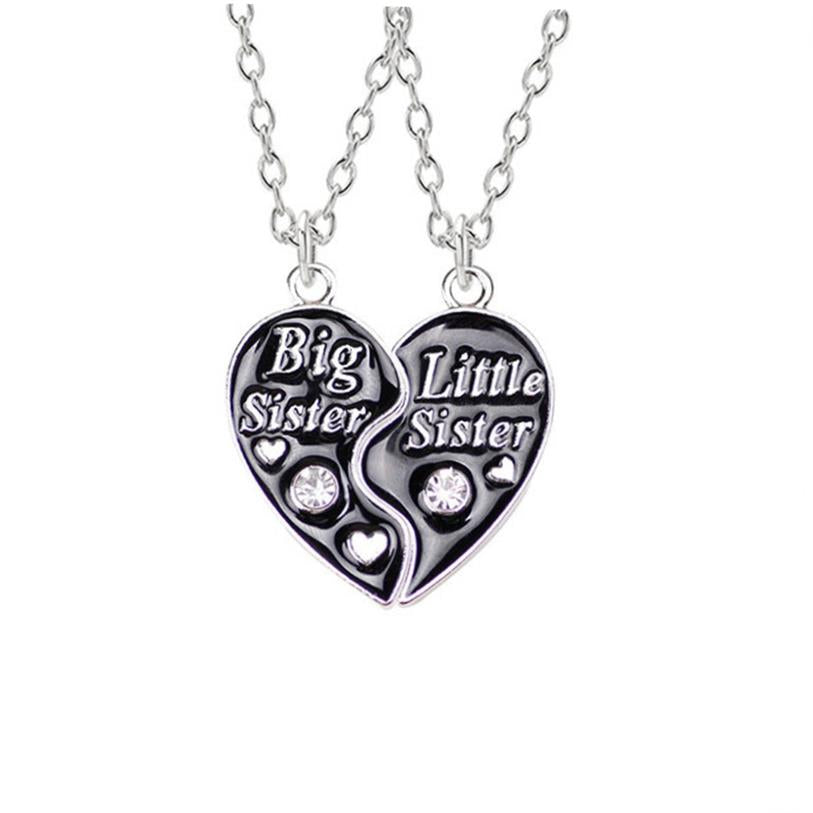 Simple Heart-shaped Pendant For Sisters And Best Friends