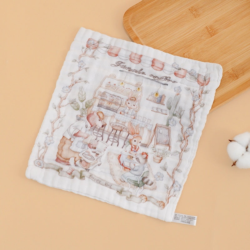 Gauze Newborn Baby Gift Washcloth Toddler Towel