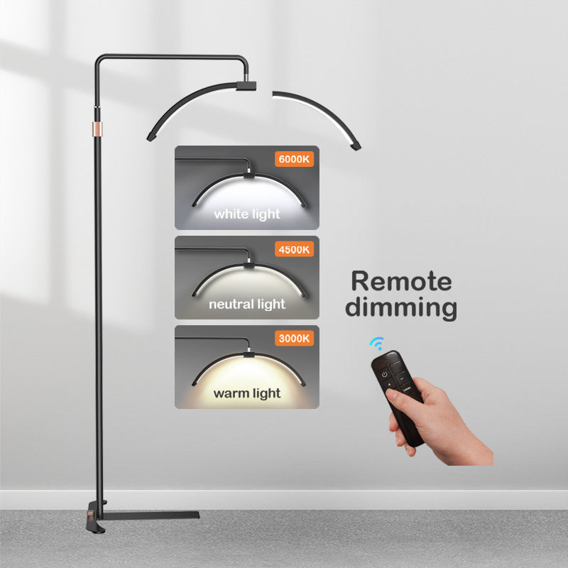 26-inch Split Folding Floor Half-month Beauty Lamp
