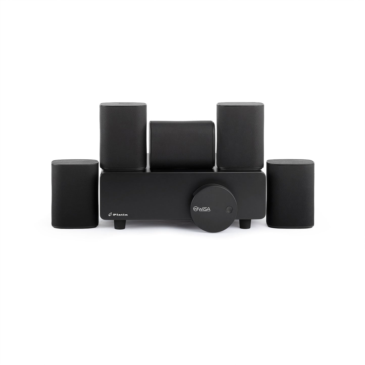 5.1 Compact Wireless Home Cinema System  Milan Surround Sound Set, WISA Low Latency, Price-Performance Winner For Small Living Rooms & Apartments, Black