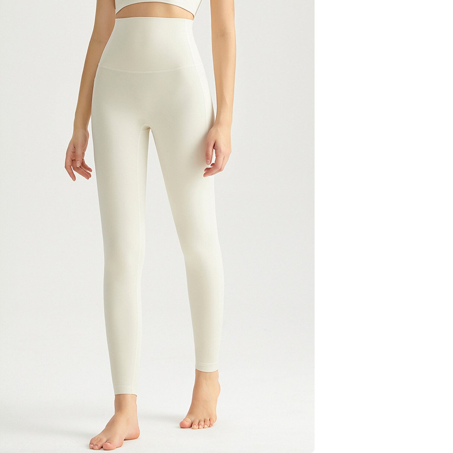 New Bare-Sense Hip-Lifting Yoga Pants For Women, Peach Butt Design With Pockets, High-Stretch Tight Fit, Seamless Quick-Dry Running & Yoga Leggings