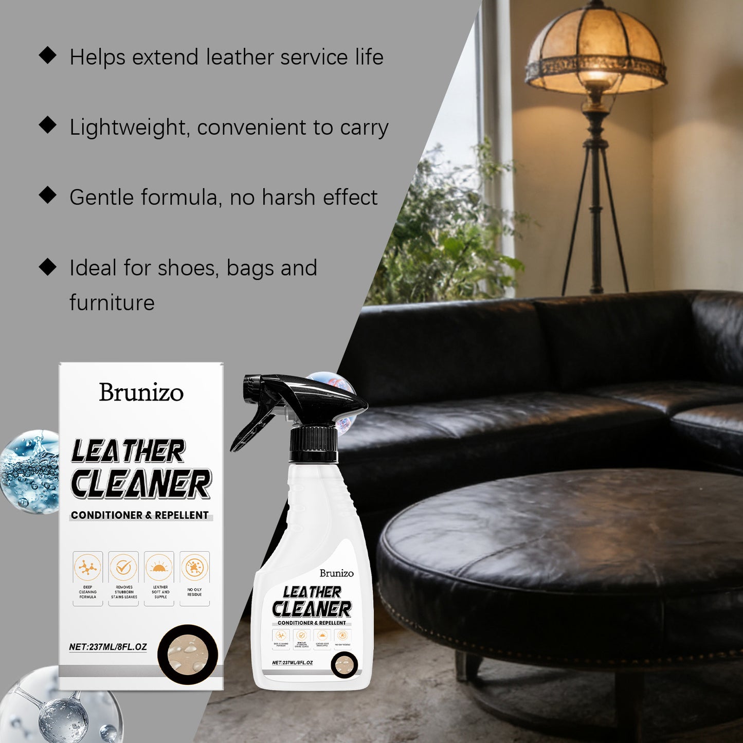 Leather Cleaning And Care Agent