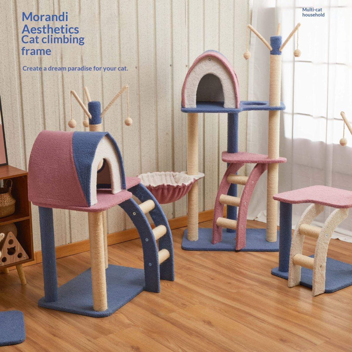 Pet Jumping Platform Multi-level Cat Tree For Cats