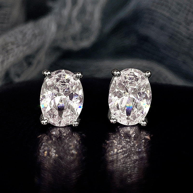 Fashionable Business-Style All-Match Earrings For Office Ladies