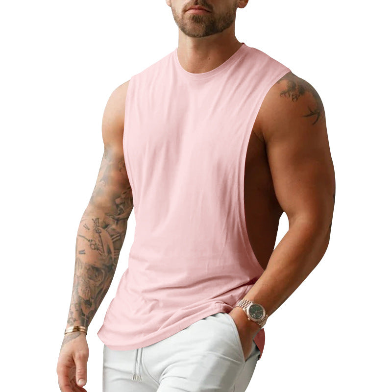 Men's Fitness Tank Top American-style Stretchy Sleeveless