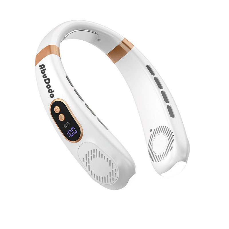 New USB-Charging Smart Bladeless Neck Fan