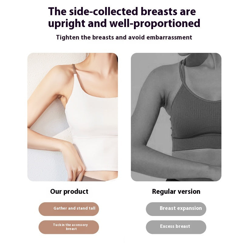 Summer With Chest Pad Yoga Bra Fitness Vest Top Sling