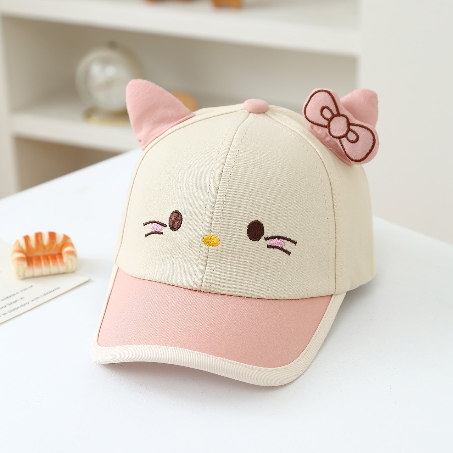 Spring And Summer Boys And Girls' Cute Elephant-themed Combination Fashion Baseball Cap For Children, Suitable For Outdoor Play And Sun Protection.
