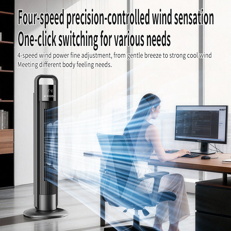 Remote-Control Home And Office Tower Fan