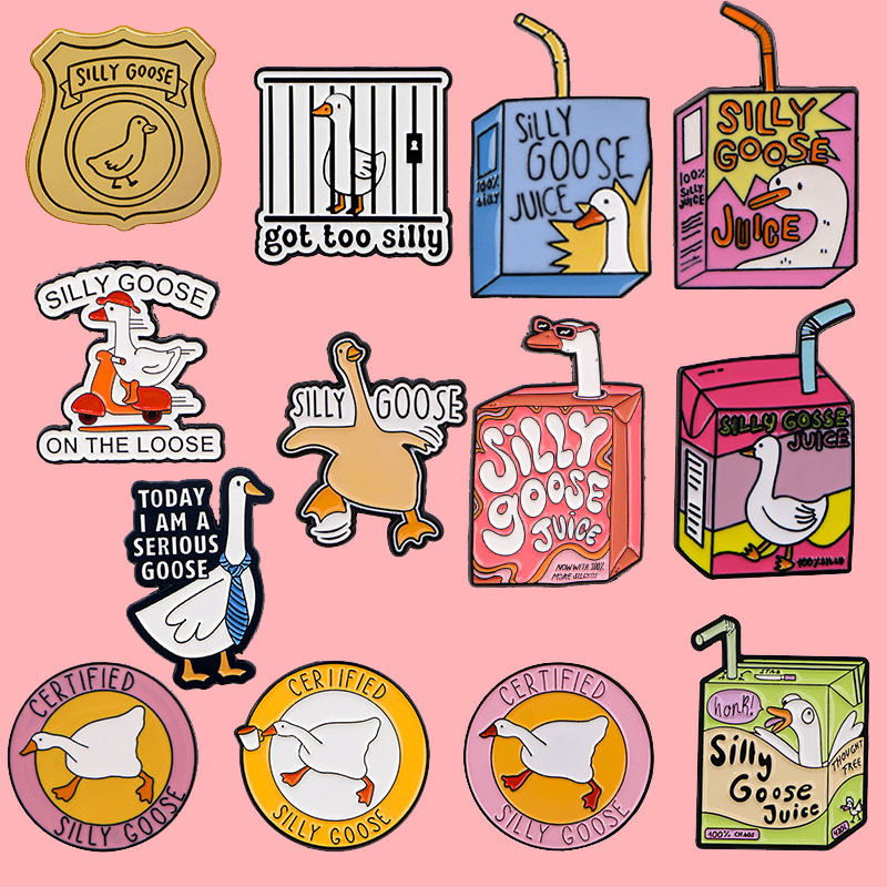 Clothing Backpack Ornament Accessories Pin Alloy Badge