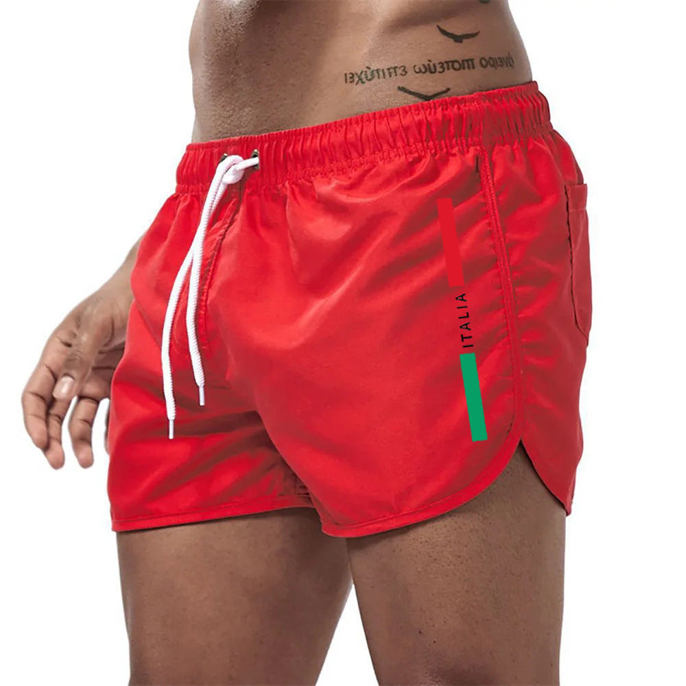 Mesh Breathable Fitness Mens Sports Shorts