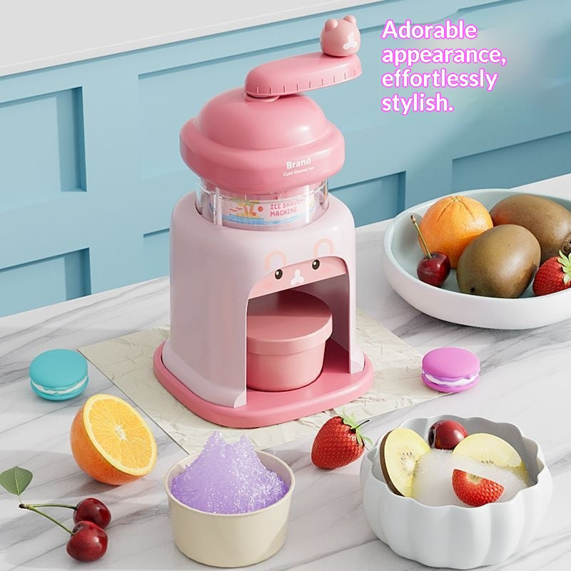 Hand-cranked Ice Shaver For Kids For Home Use