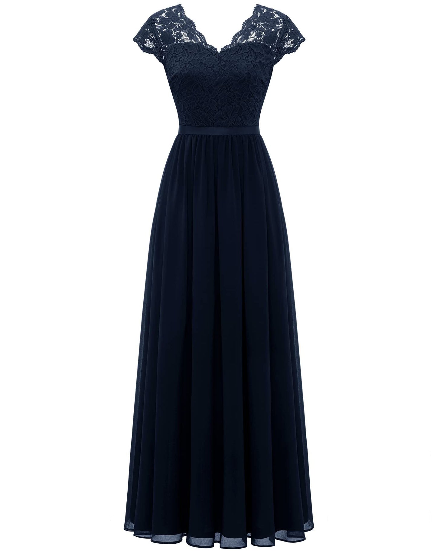 Best Seller Dress Lace Long Patchwork Waist-tight Noble Dress