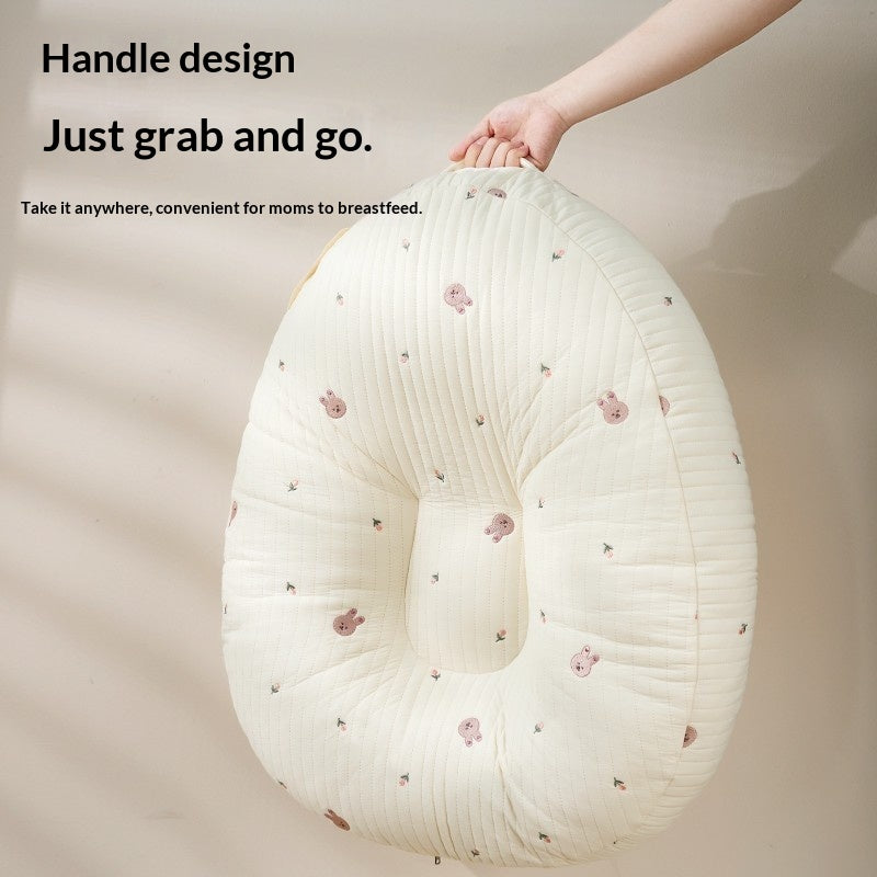 Sloped Breastfeeding Pillow Pure Cotton Removable And Washable Japanese And Korean Style