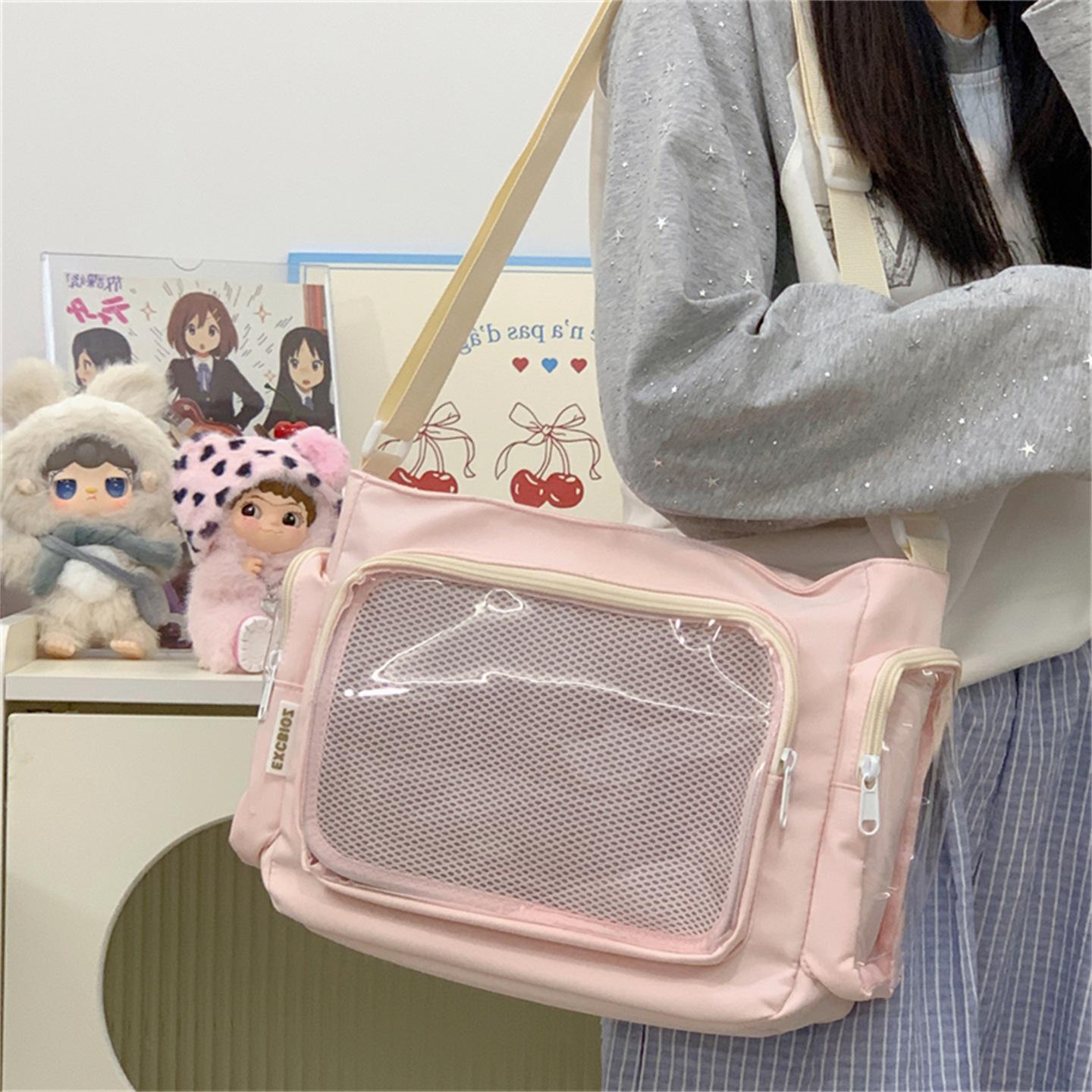 High-fashion Preppy-style Crossbody Bag For Women