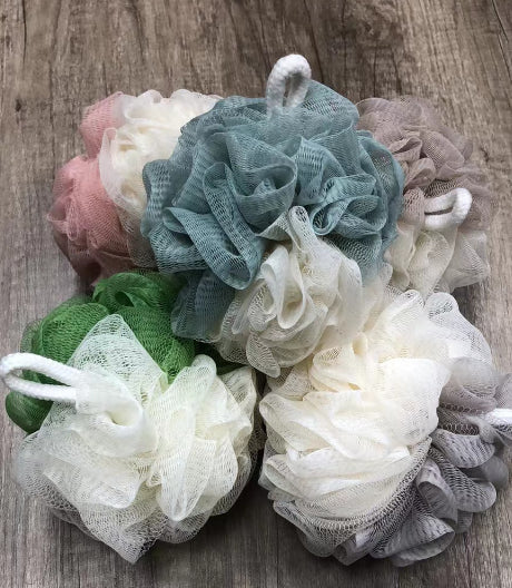 Two-color bath ball-gray-1 piece