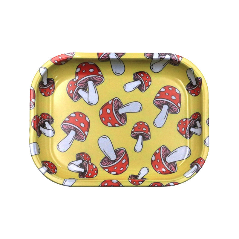 Storage Cigarette Tray Metal Smoking Set Accessories