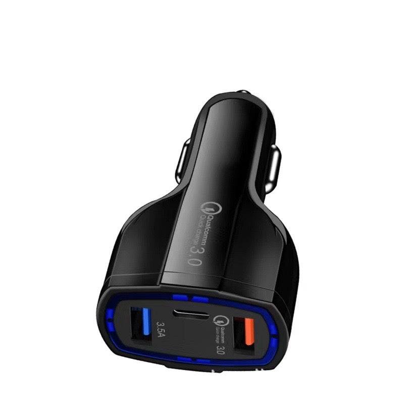 In-car Smart Charging Type-C Fast Charger For Vehicles