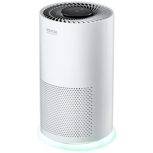 Air Purifier, H13 HEPA Layer, 1200 Ft²/h Smart Air Purifier With Speed Control & Child Lock Guard, Efficient Air Cleaner With Convenient Touch Panel & 23 DB Sleep Mode, Fit For Home & Office