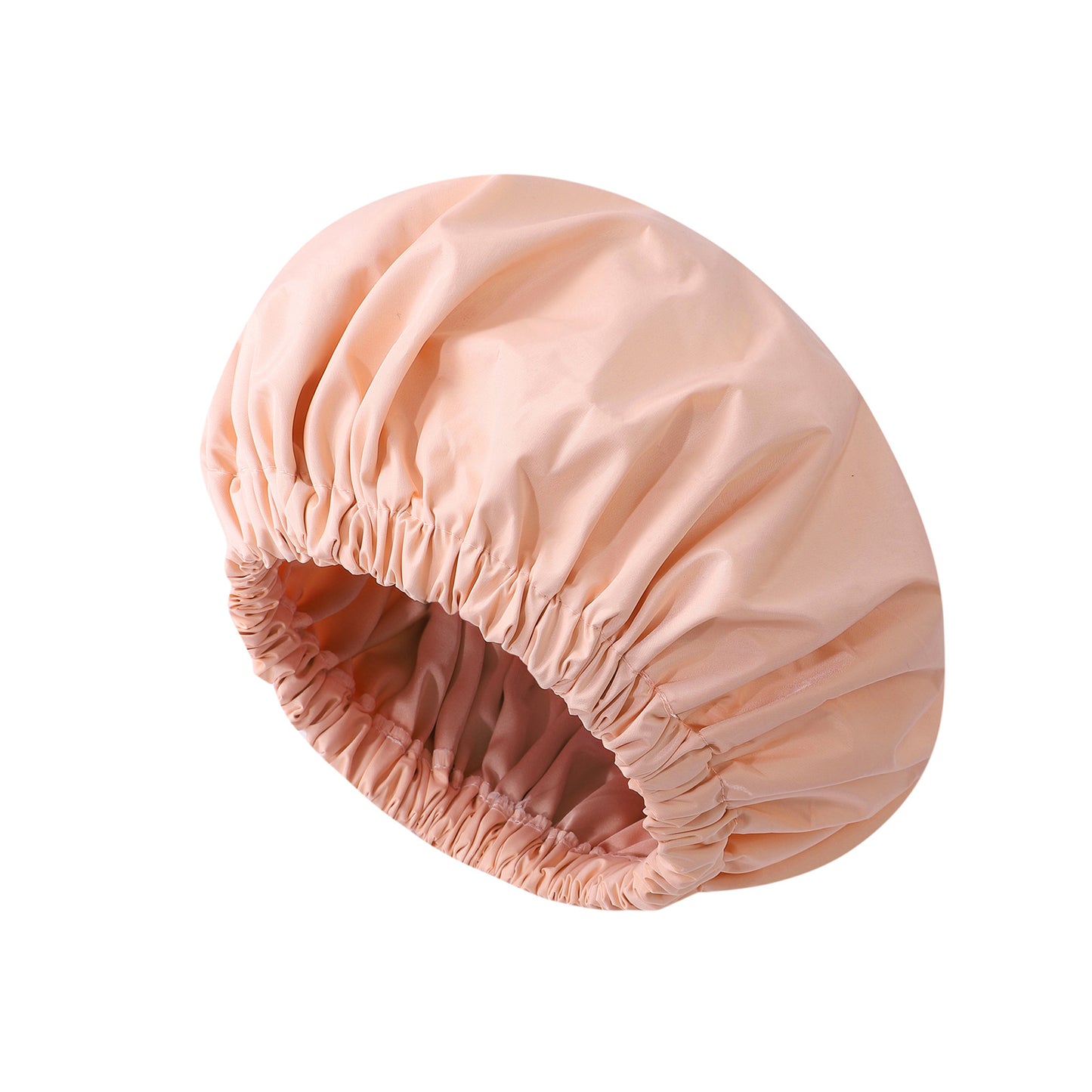 Silk-like Silk Fabric Bath Cap Premium Bathing Cap