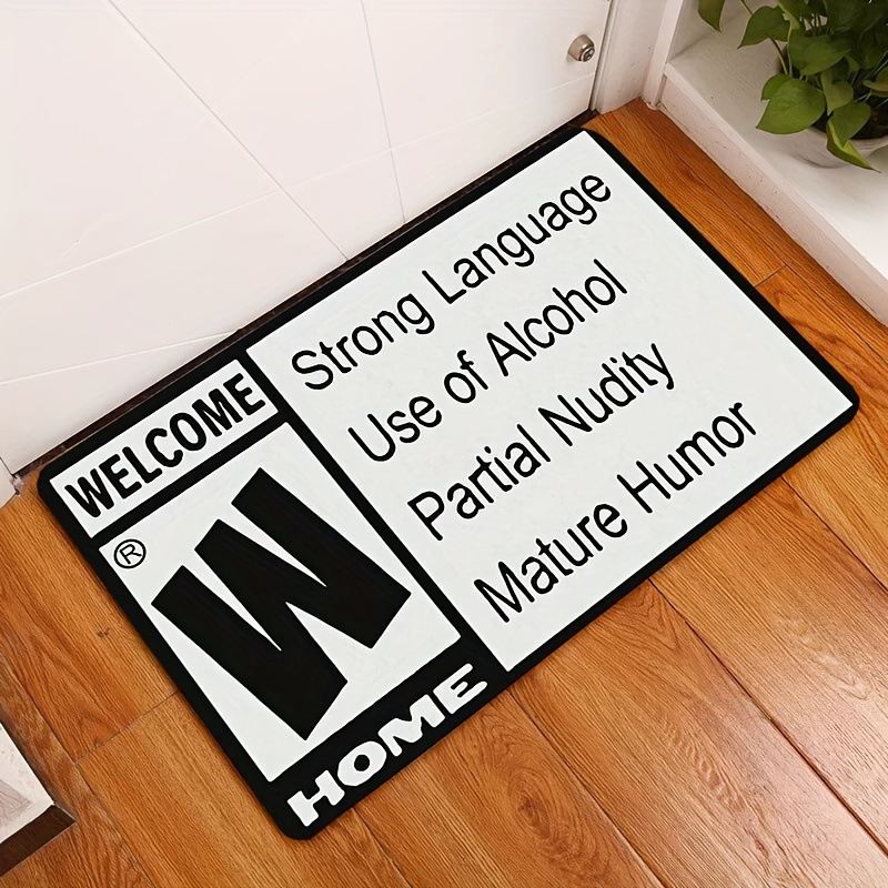Stain-resistant And Easy-to-care Crystal Velvet Floor Mat