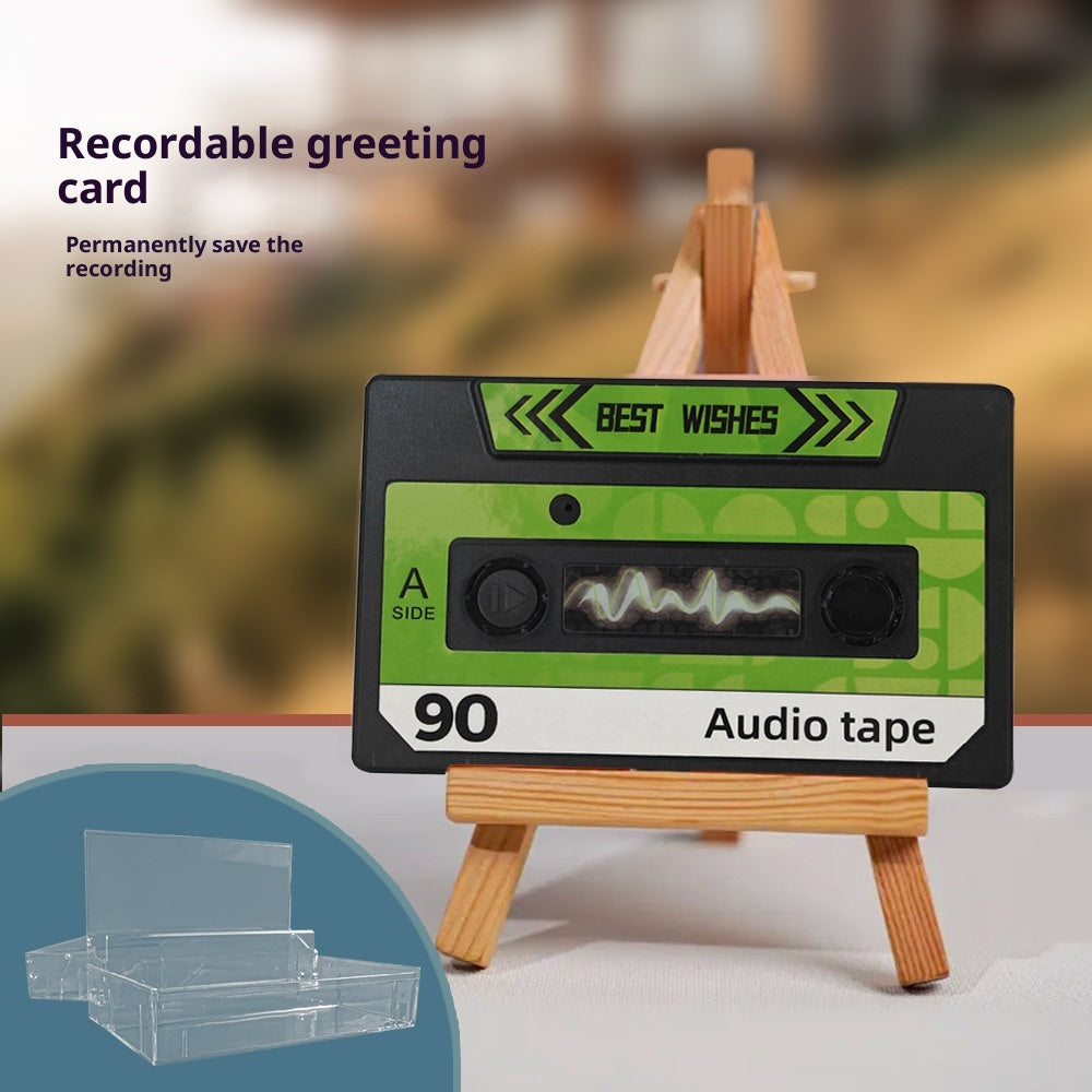 Charging Sound Recording Greeting Cards Birthday Tanabata Valentine's Day Confession