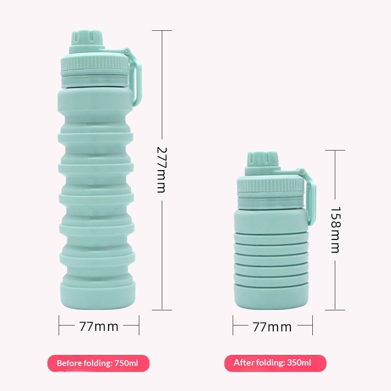 New Foldable Large-capacity Water Bottle
