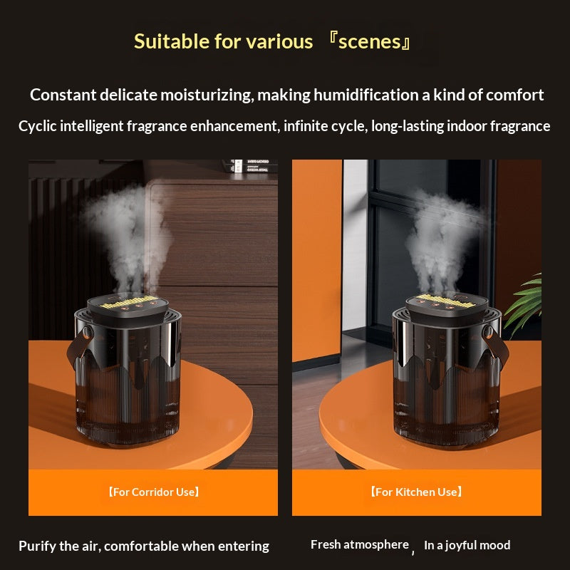 New High-capacity Smart Humidifier For Home Use With A Large Mist Output