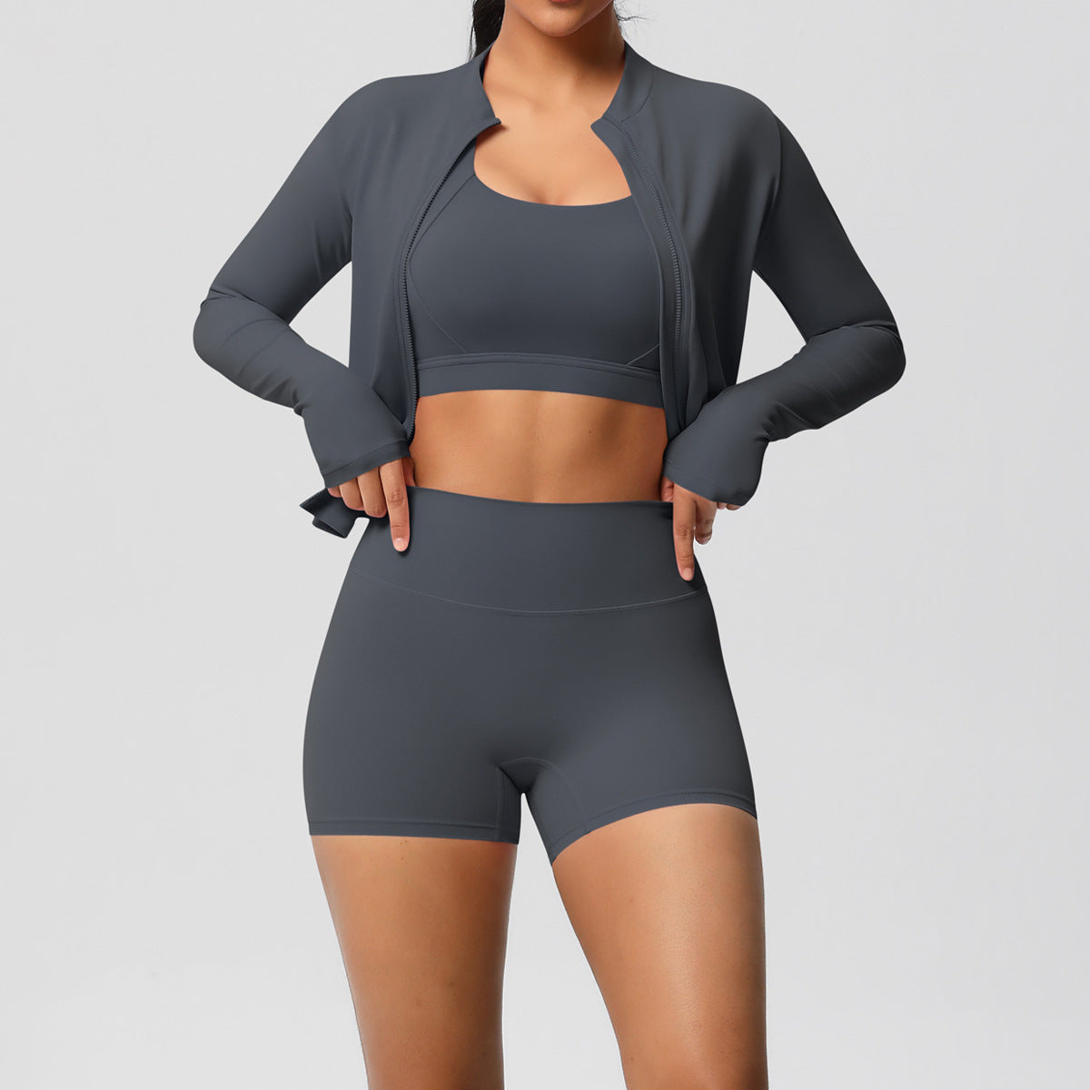 Three Items Leisure Pilates Running Fitness And Yoga